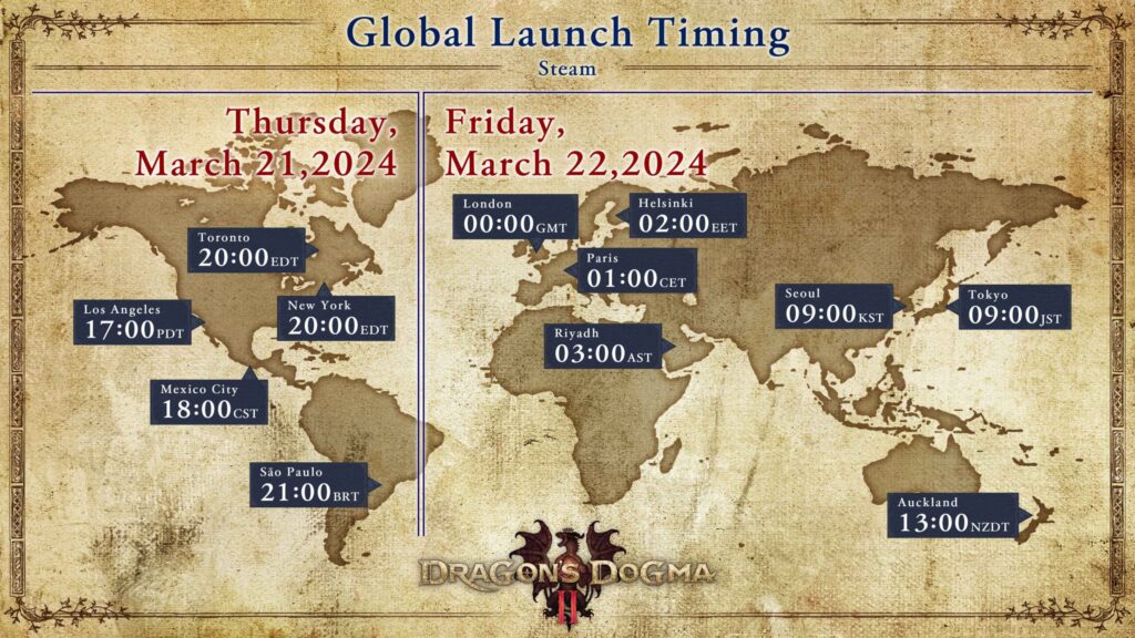 DD2 -  Global Launch Time - Dragon