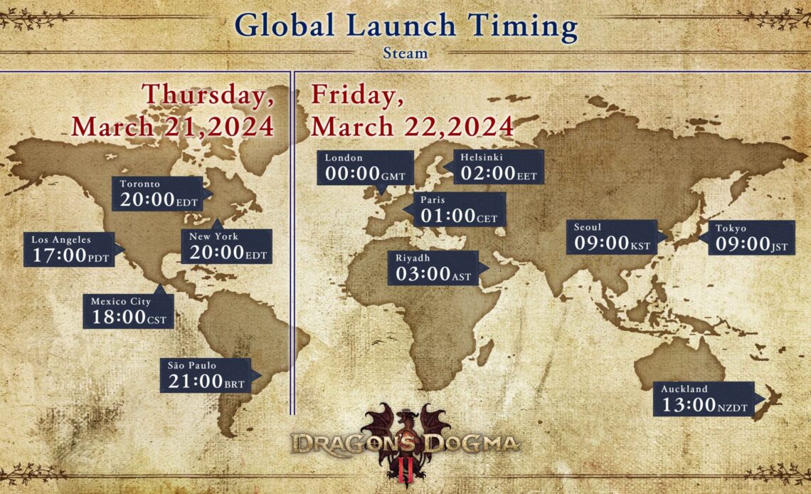 DD2 -  Global Launch Time - Dragon