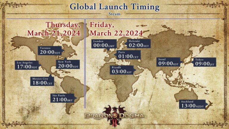 DD2 -  Global Launch Time - Dragon