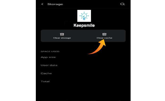 L'app Keepsmile non funziona