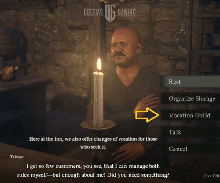 Come cambiare vocazione (classe) in Vocation Guild - Dragon's Dogma 2