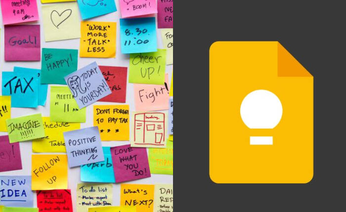 Note adesive di Google Keep