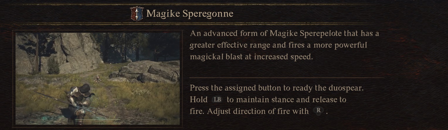 DD2 - Abilità Mystic Spearhand Magike Speregonne - Dragon's Dogma 2 Build