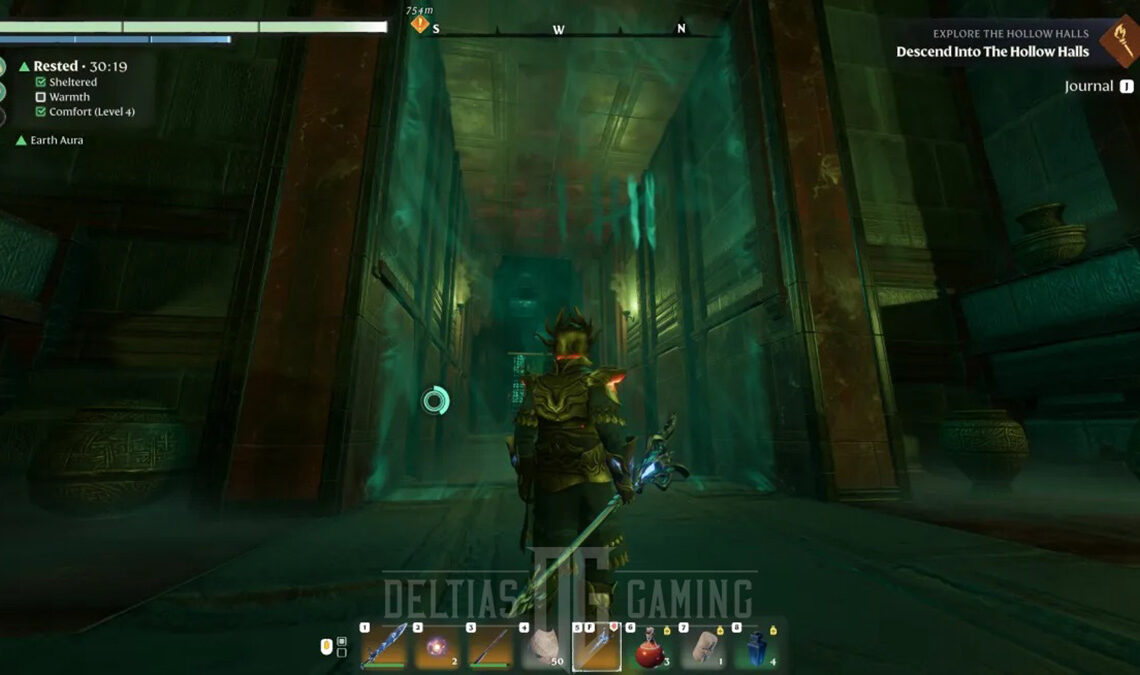 Enshrouded Patch _3 - New Dungeon Hollow Halls - unlocking necromancer survivor