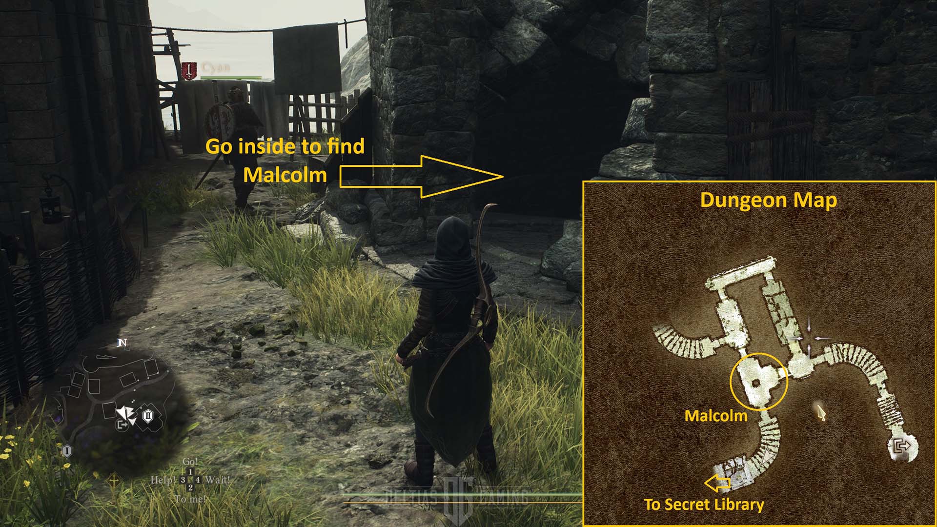 Dragon's Dogma 2 - Come completare le missioni di The Heel of History - Mappa e suggerimenti di The Gracious Hand's Vault