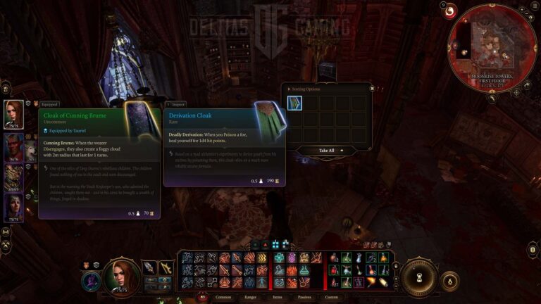 Come ottenere il mantello della derivazione in Baldur's Gate 3