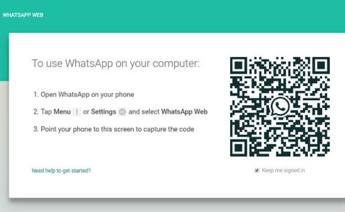   Applicazione Web WhatsApp.