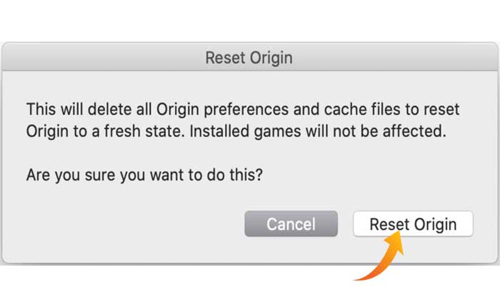 Origin non funziona su Mac