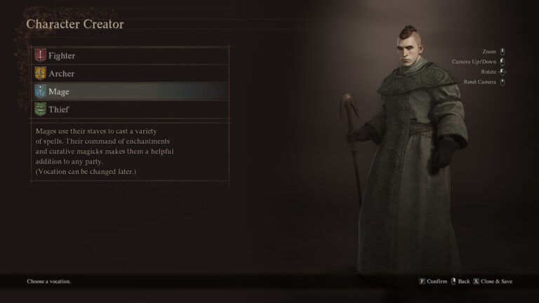 DD2 Mage Vocation