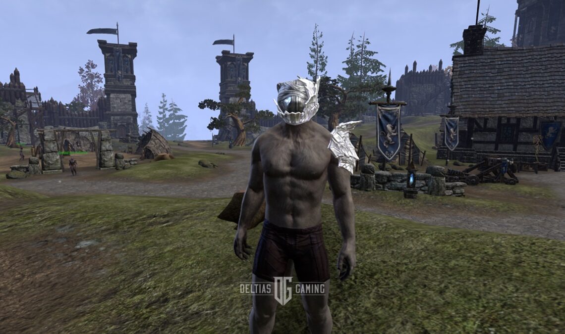 Character Wearing the The Blind Set in ESO - Monster Set Explained with How to Get Instructions