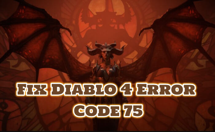 Diablo 4 Error Code 75