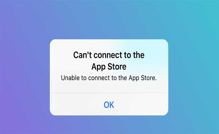 App Store Cannot Connect