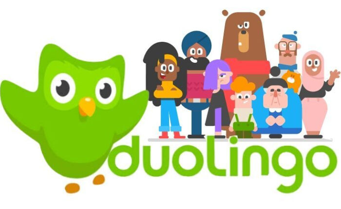 Applicazione Duolingo