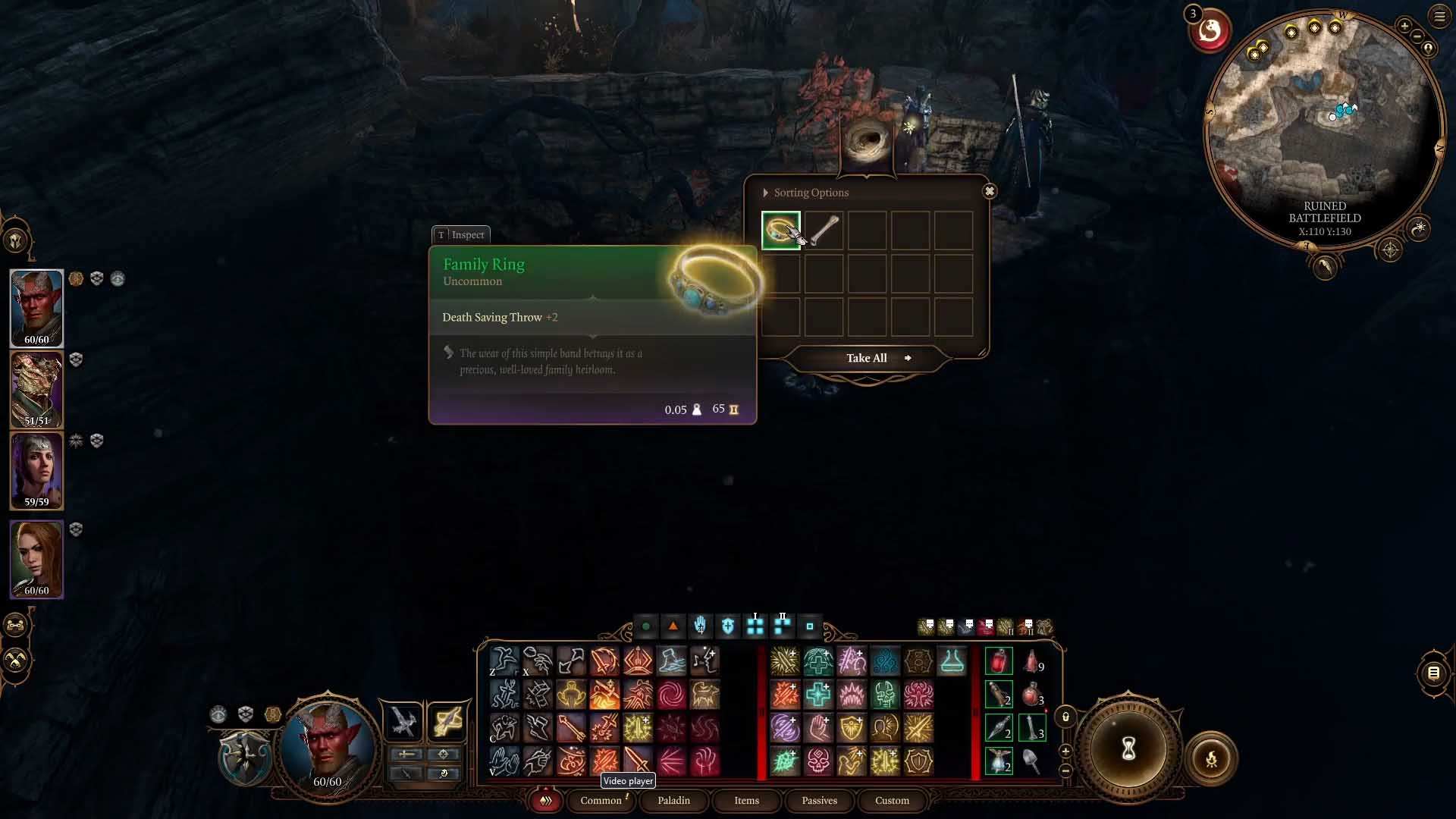 Come ottenere l'anello familiare in Baldur's Gate 3