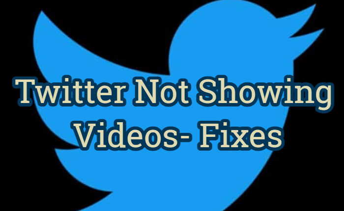 Twitter Not Showing Videos