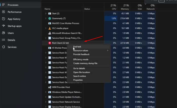 Come risolvere League Of Legends Si è verificato un errore imprevisto durante la sessione di accesso 