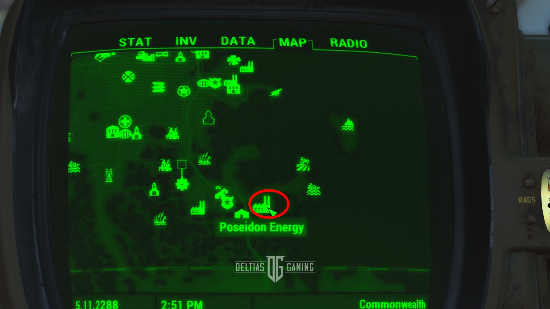 Posizione della bobblehead di Fallout 4 Endurance