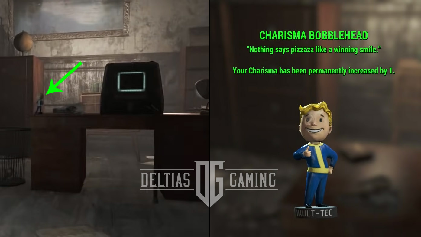 Descrizione comando della posizione della bobblehead FO4 Carisma