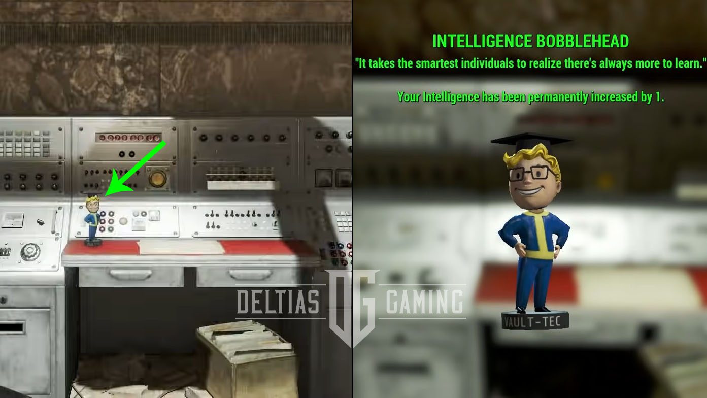 Descrizione comando Bobblehead di Fallout 4 Intelligence