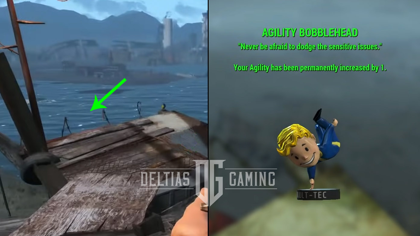 Descrizione comando della posizione del bobblehead FO4 Agility