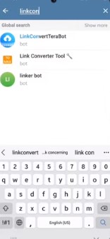 Bot convertitore di link