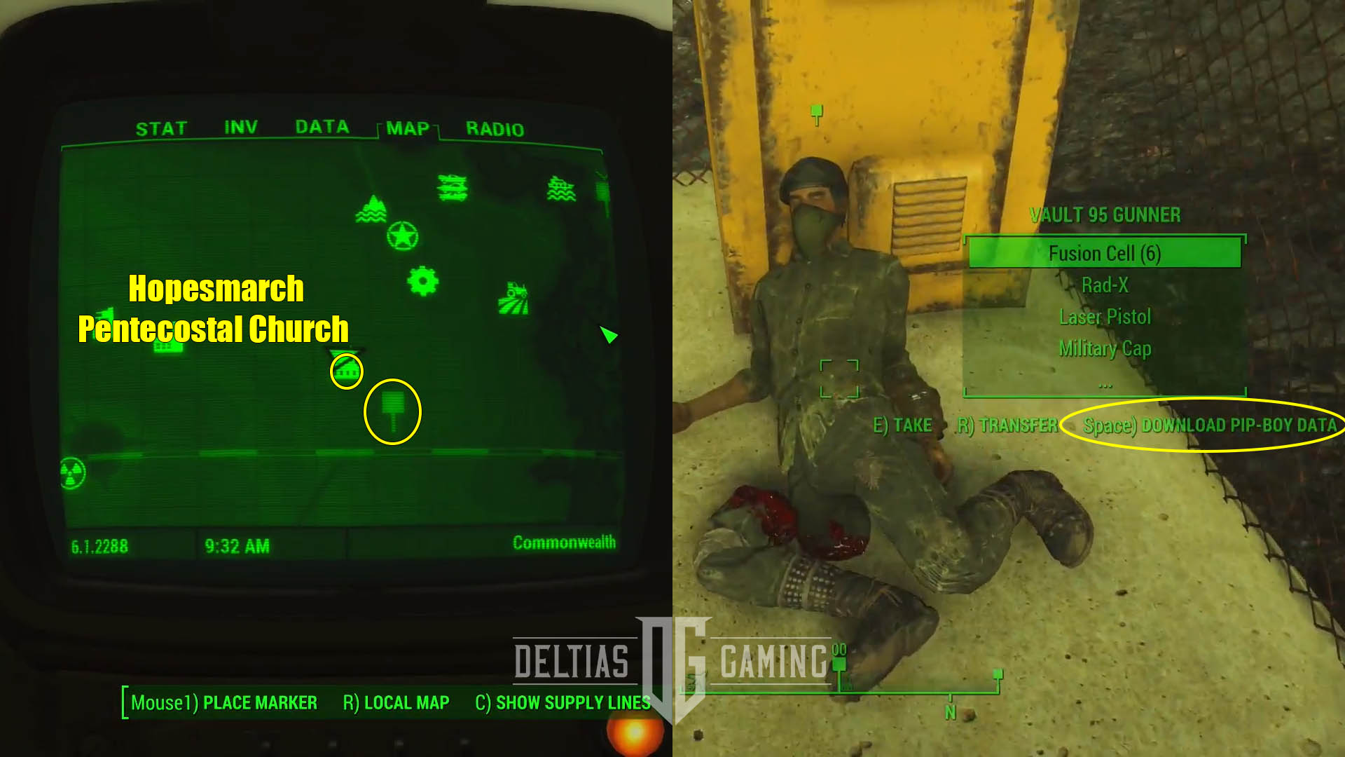 Fallout 4 Best of Three terzo segnale di soccorso alla torretta 0DB-621