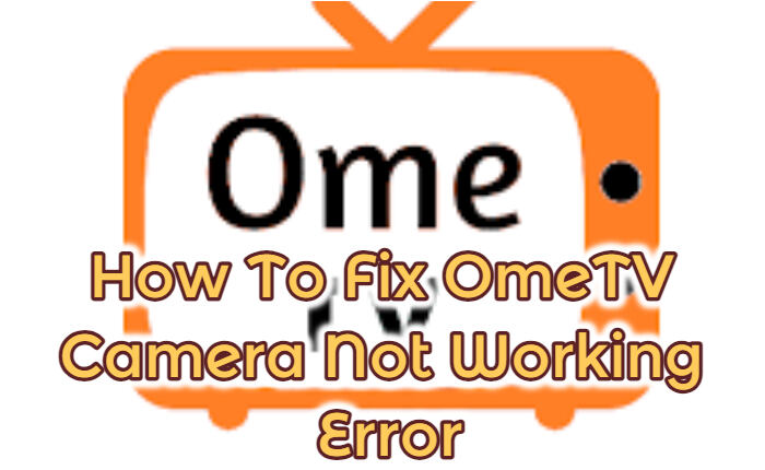 OmeTV Camera Not Working