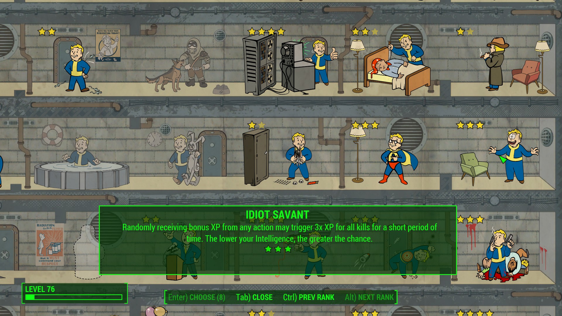 Fallout 4 I migliori vantaggi di livellamento