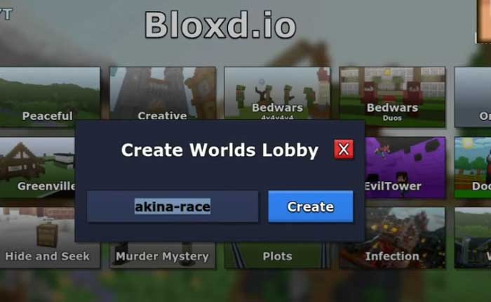 Come creare un server popolare in Bloxd.io 