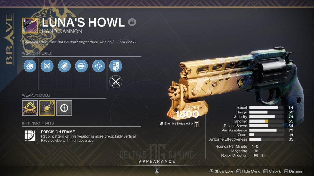 Destiny 2 Luna