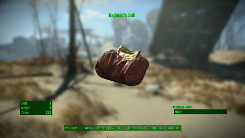Costume di Reginald in Fallout 4