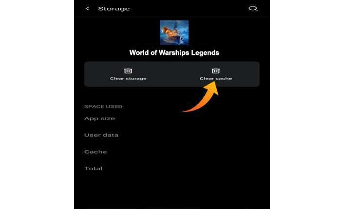 Codice errore 105 di World of Warships Legends