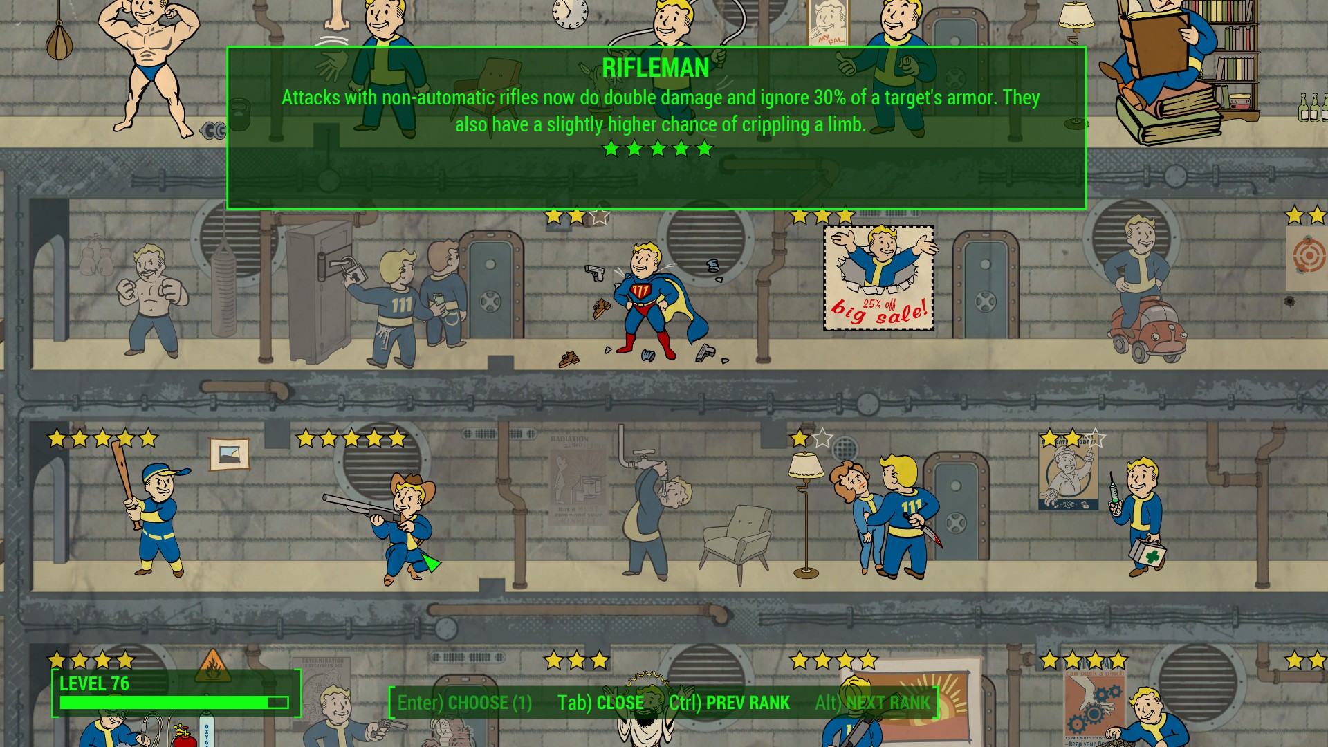Vantaggio Fuciliere di Fallout 4