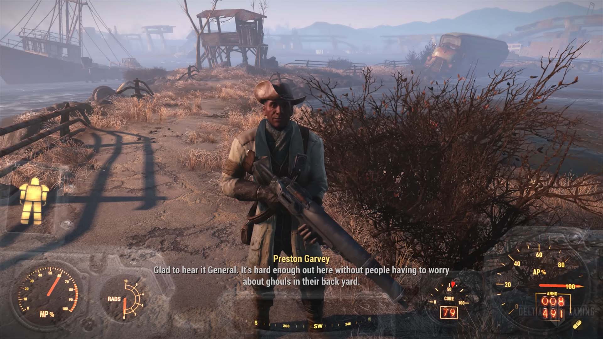 Fallout 4 - Leader della fazione dei Minutemen del Commonwealth - Preston Garvey