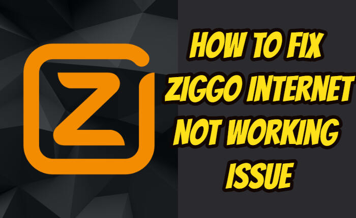 Ziggo Internet Not Working