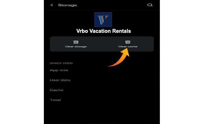 L'app Vrbo non funziona