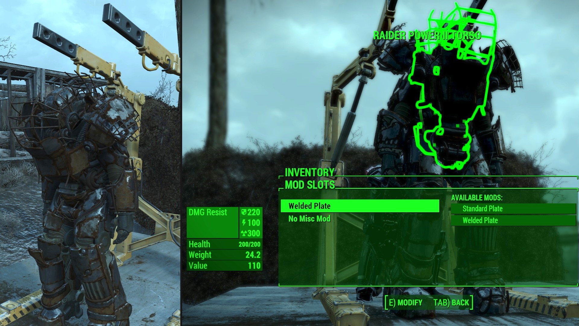 Armatura atomica del predone - Fallout 4