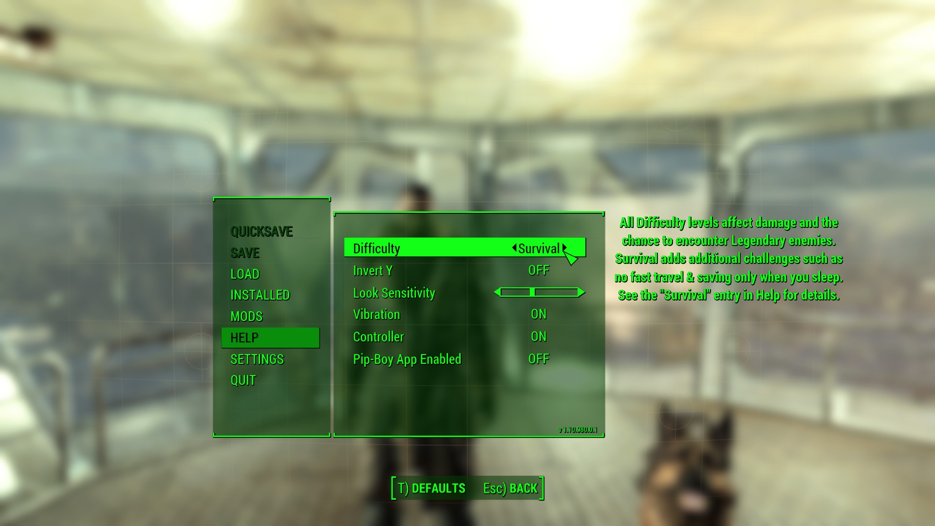 Suggerimenti sulla modalità Sopravvivenza di Fallout 4
