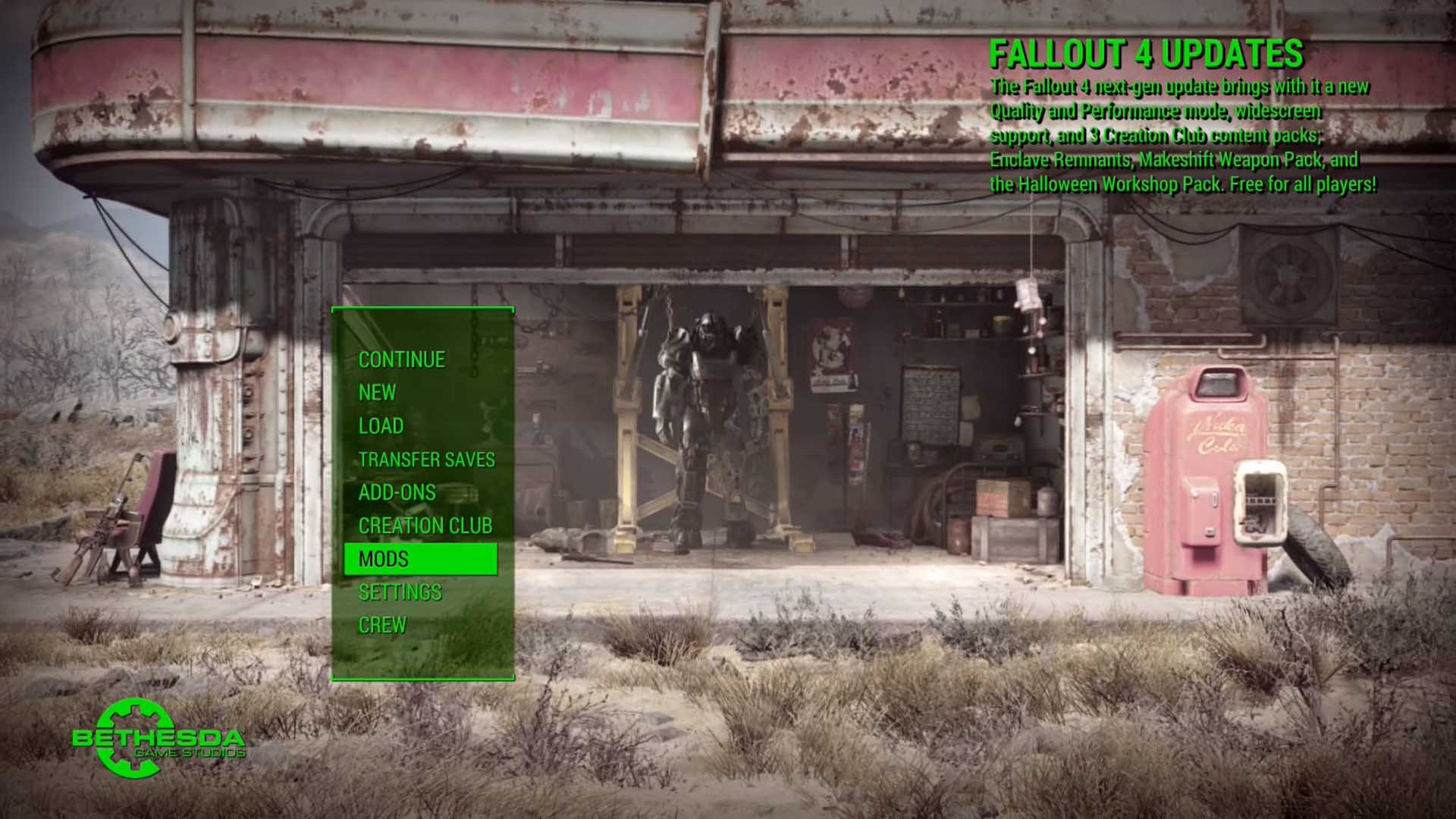 Passaggi per installare le mod per Fallout 4 su Playstation e Xbox