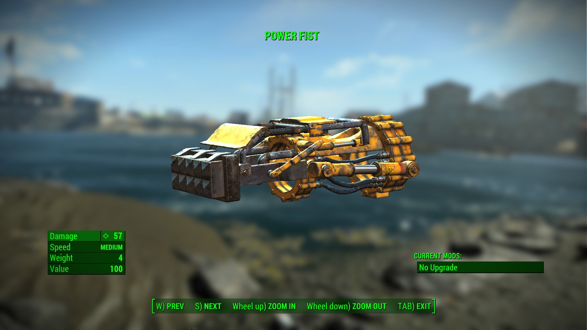 Arma da mischia Maglio Potente di Fallout 4