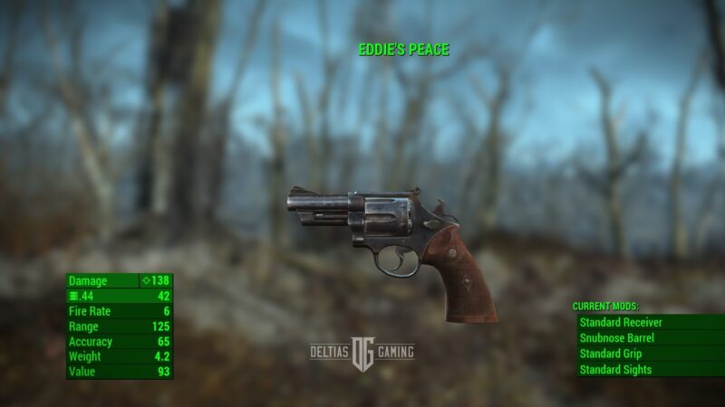 La pistola della pace di Eddie - Fallout 4