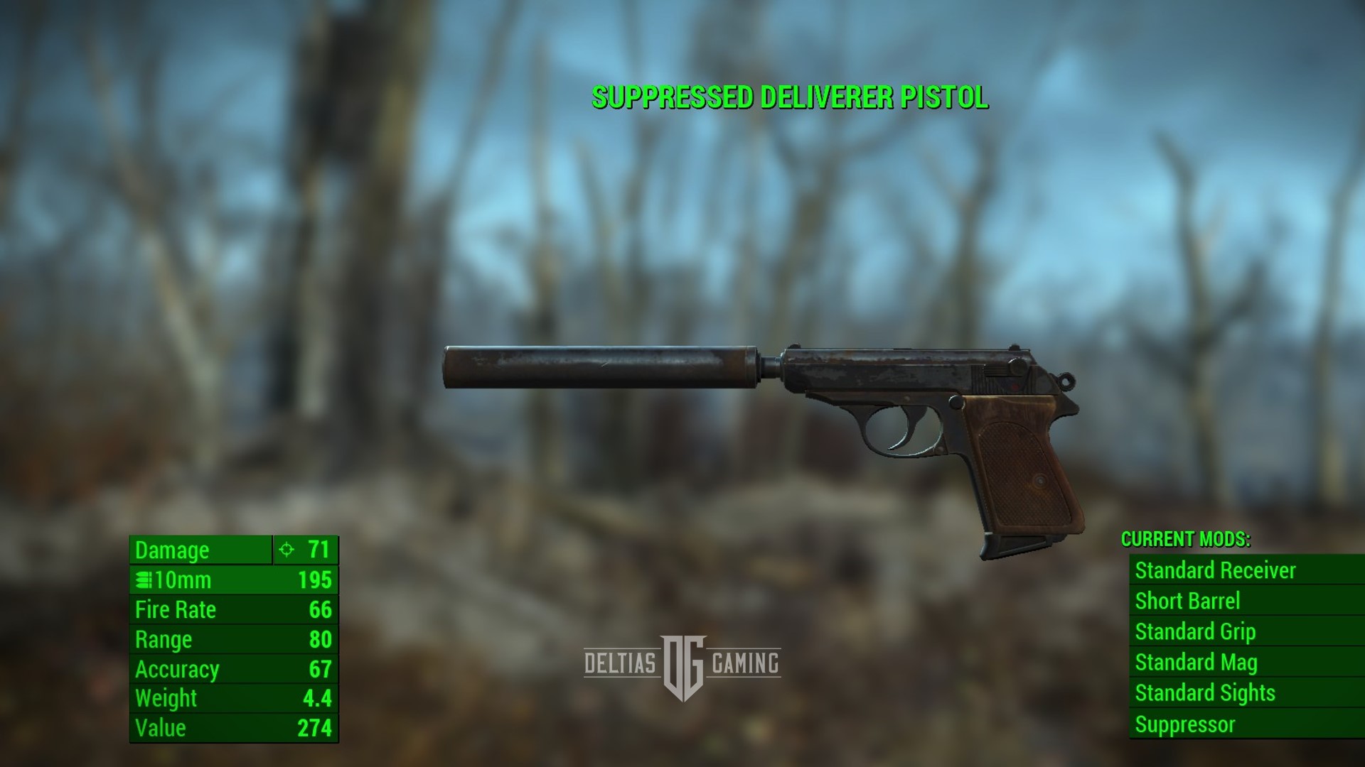 La pistola del liberatore - Fallout 4