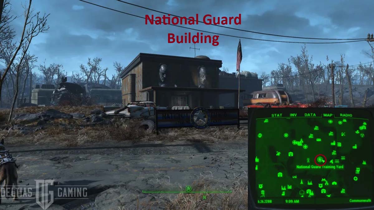 Come ottenere armi e armature leggendarie - Metodo di gioco base in National Guard Training - Fallout 4