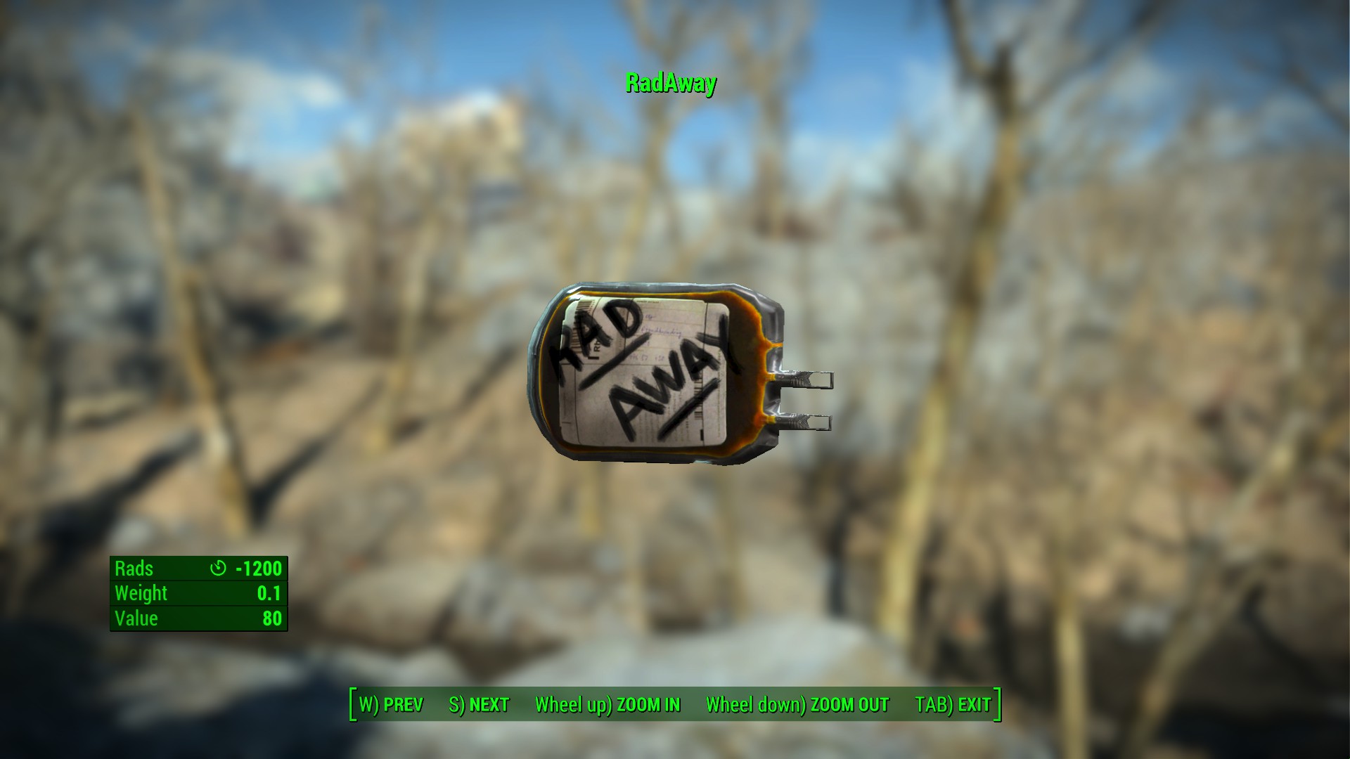 RadAway Chem - Fallout 4