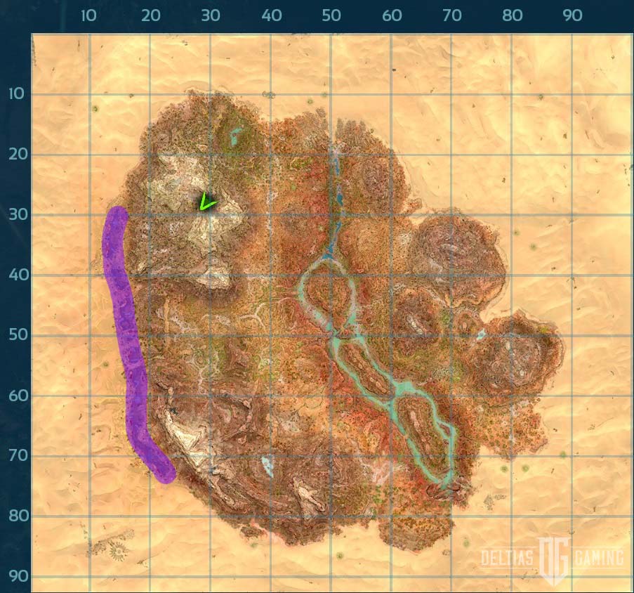 Ark Survival Ascended - Mappa della posizione delle uova di Wyvern sulla Terra bruciata