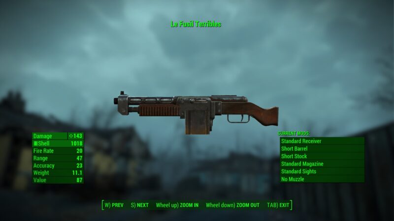 Il terribile fucile - Fallout 4