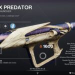 Destiny 2 Apex Predator God Roll e come ottenerlo