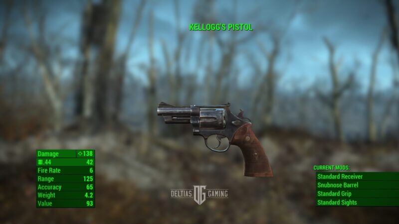 La pistola di Kellogg - Fallout 4