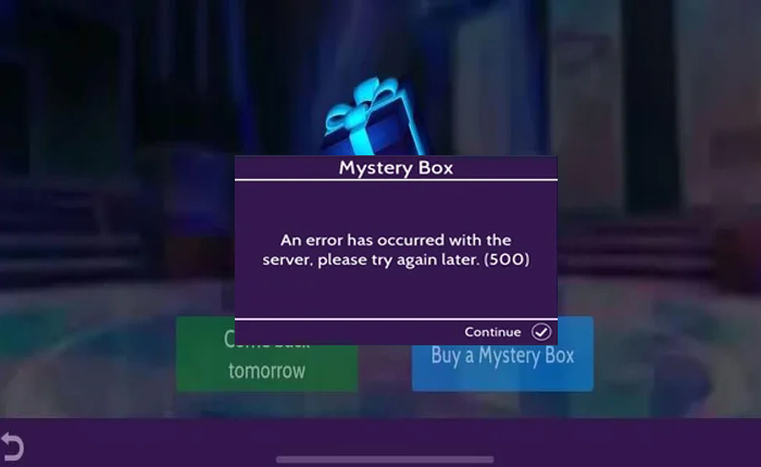 Avakin Life Mystery Box Error 500