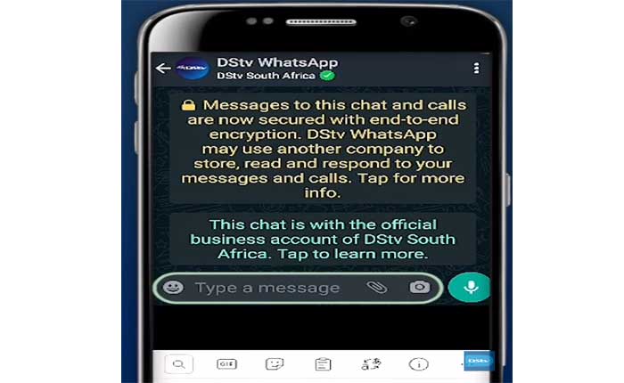 Cancella il codice di errore DStv tramite SMS